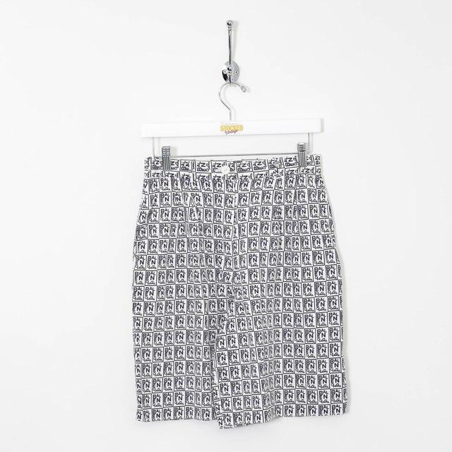 Balenciaga Women's Shorts - Black/White - L on Productcaster.