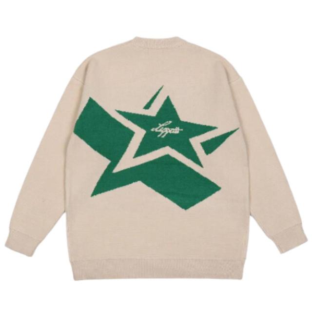 Vintage Men's Sweatshirt - Cream - L on Productcaster.