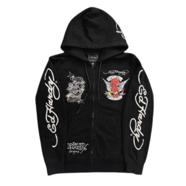 Men's Hoodie - Black - S on Productcaster.