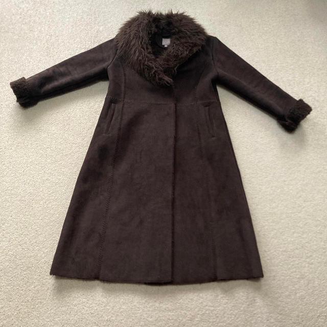 Vintage Women's Overcoat - Brown - UK 16 on Productcaster.