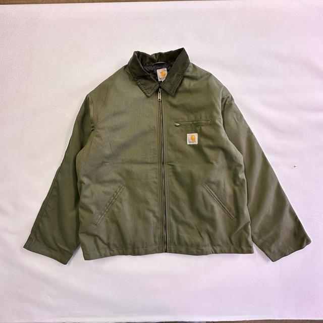 Carhartt Men's Jacket - Khaki/Green - XL on Productcaster.