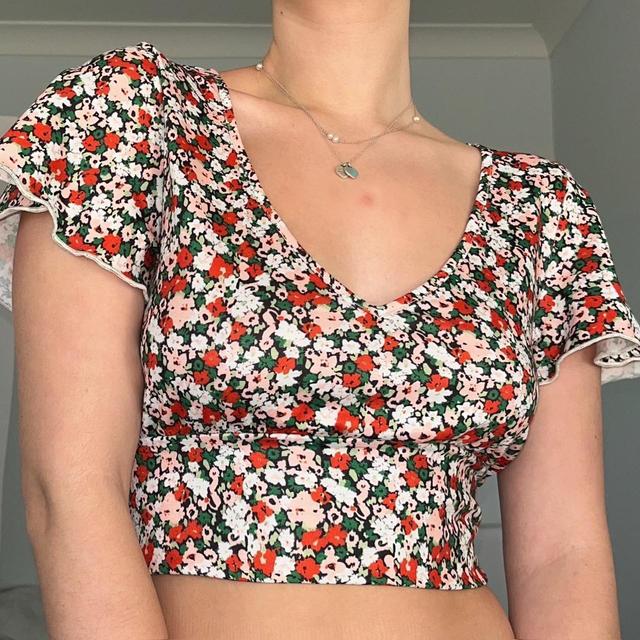 Pieces Women's Crop top - Multi - XS on Productcaster.