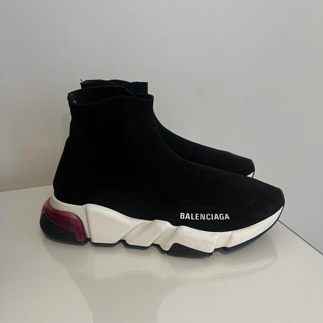 Balenciaga Women's Trainers - Black/Pink - UK 5 on Productcaster.