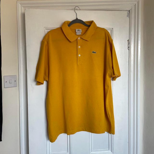 Lacoste Men's Polo shirt - Yellow - XXL on Productcaster.