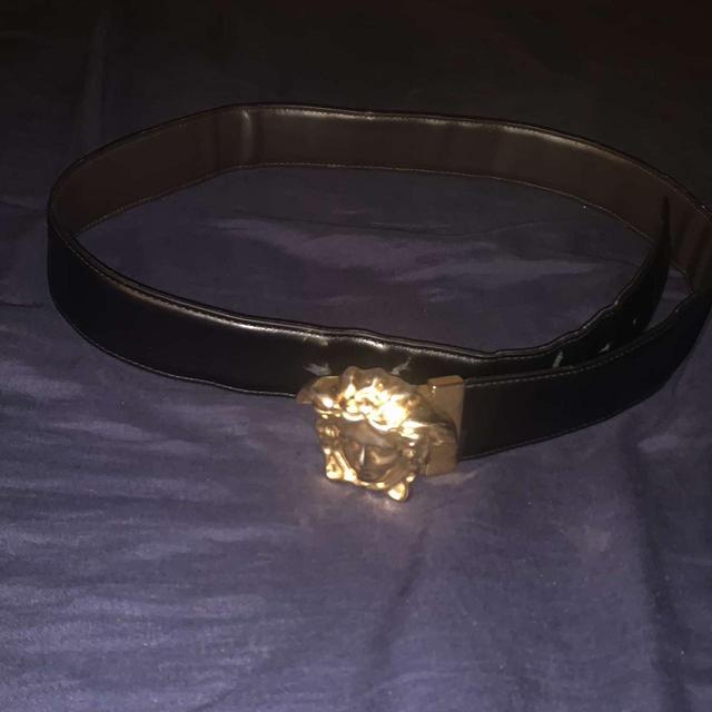 Versace Men's Belt - Black on Productcaster.