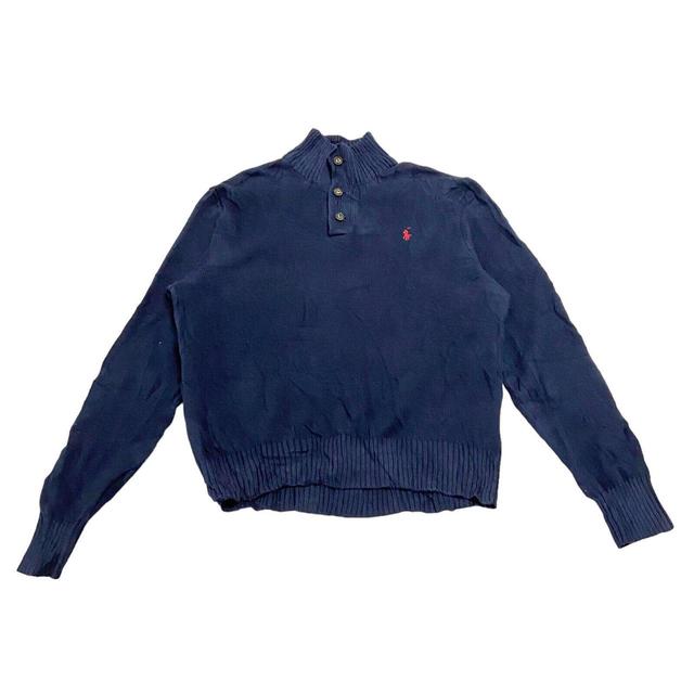 Polo Ralph Lauren Men's Jumper - Blue - L on Productcaster.