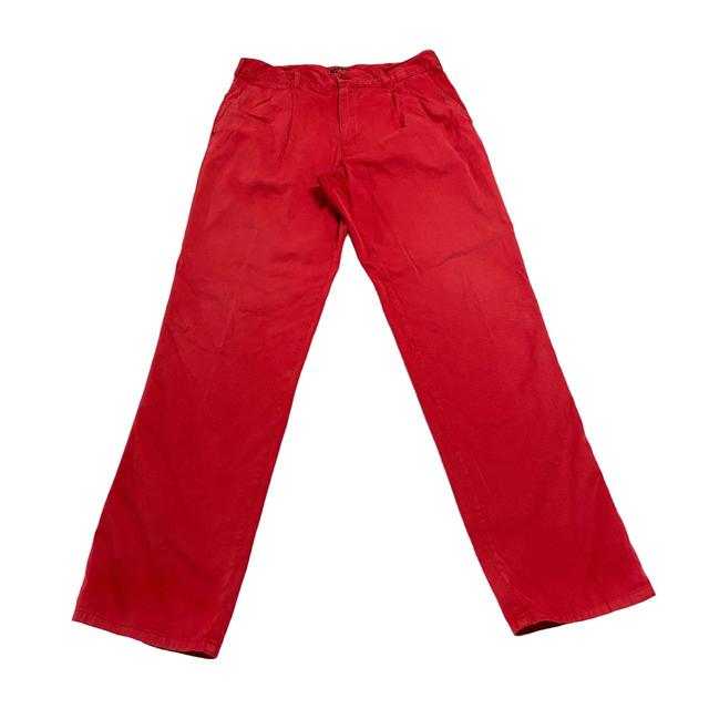 Paul & Shark Men's Trousers - Red - L on Productcaster.