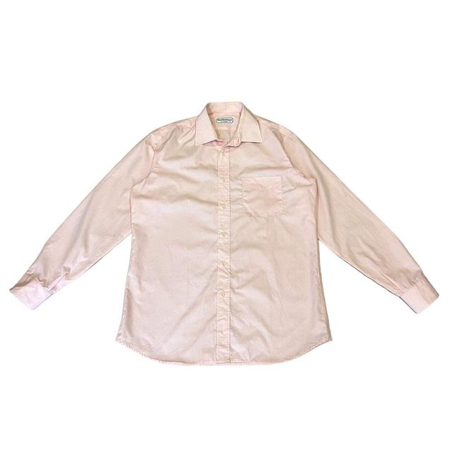 Vintage Men's Shirt - Pink - L on Productcaster.