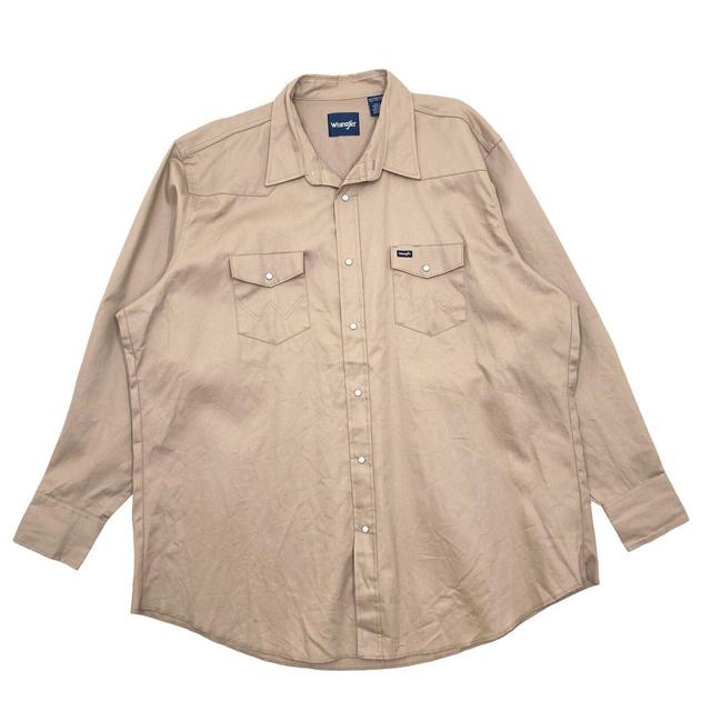 Wrangler Men's Shirt - Brown - XXXL on Productcaster.