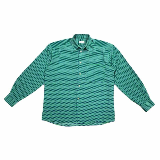 Byblos Men's Shirt - Green - M on Productcaster.