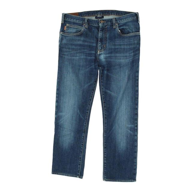 Armani Men's Jeans - Blue - L on Productcaster.