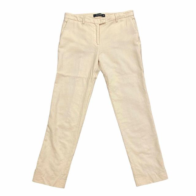 Etro Women's Trousers - White - M on Productcaster.