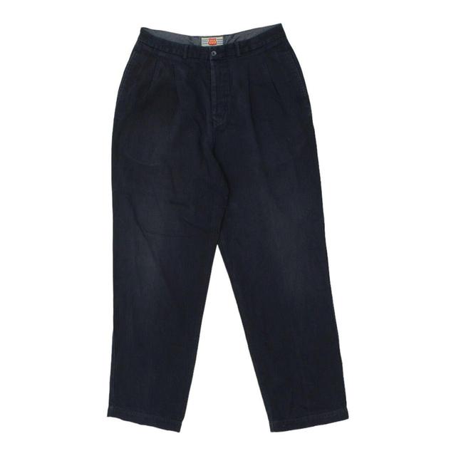 Vintage Men's Trousers - Navy - L on Productcaster.