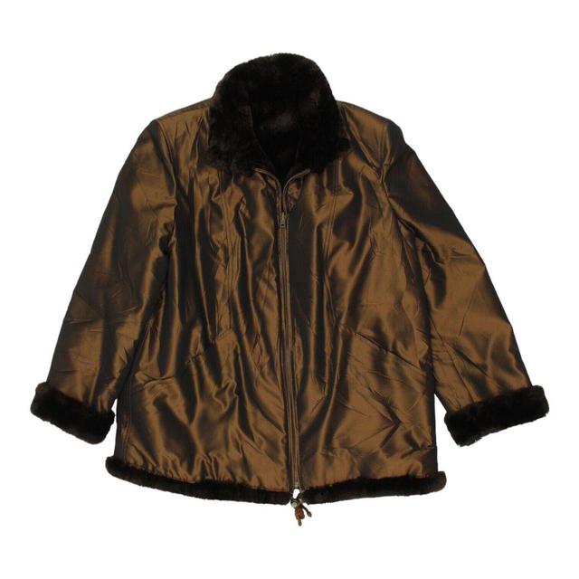 Vintage Women's Jacket - Brown - XL on Productcaster.