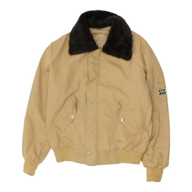 Vintage Men's Coat - Cream - M on Productcaster.