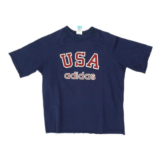 Adidas Women's Sweatshirt - Blue - S on Productcaster.