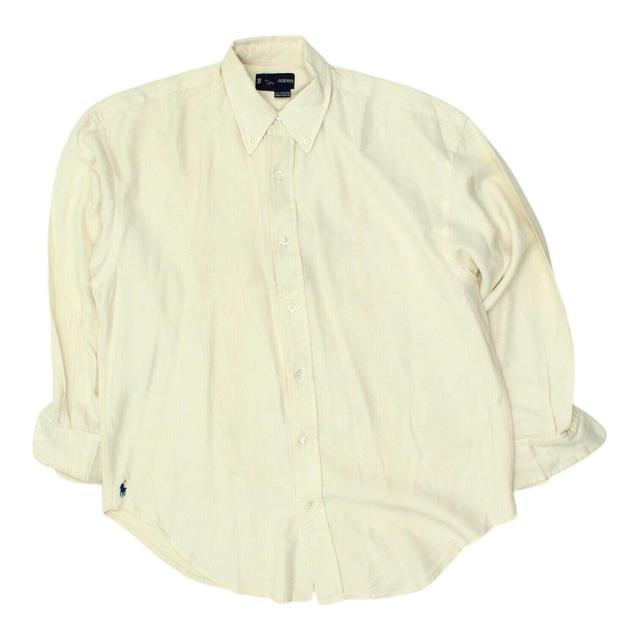 Ralph Lauren Women's Shirt - Cream - L on Productcaster.