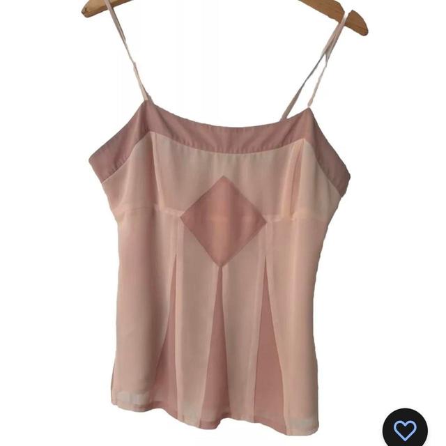 Topshop Women's Vest - Pink - 12 on Productcaster.