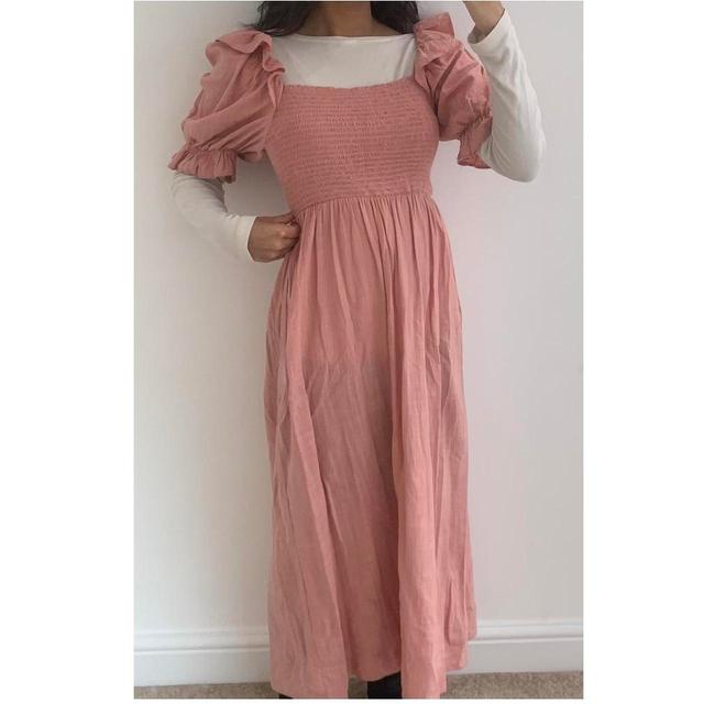 New Look Women's Pleated Dress - Pink - 10 on Productcaster.