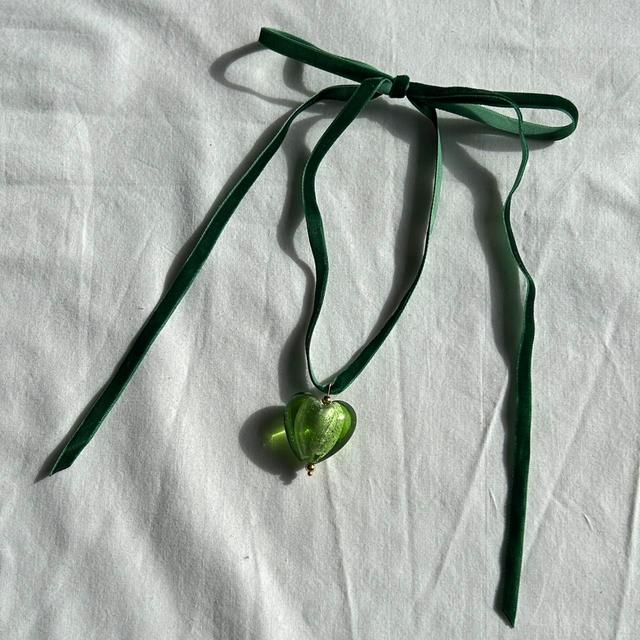 Reworked Women's Necklace - Green on Productcaster.