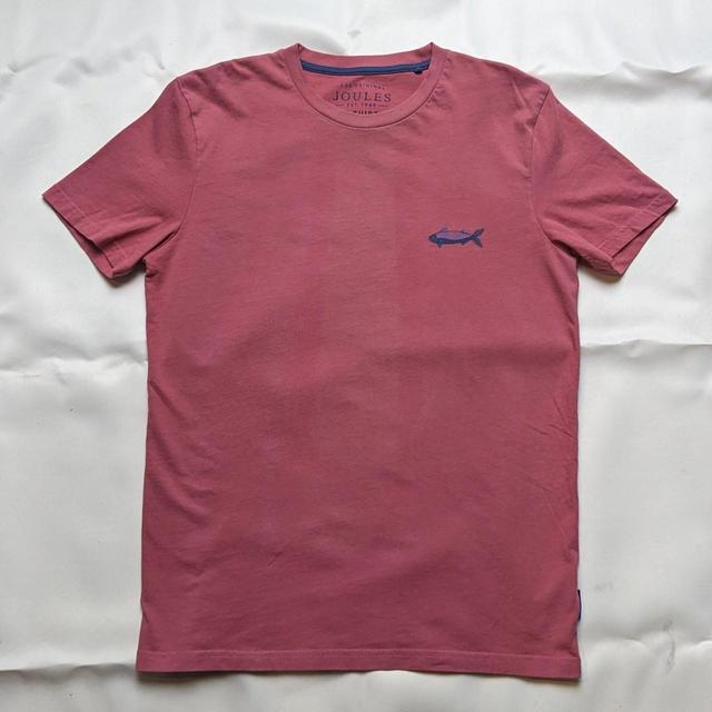 Joules Men's T-shirt - Pink - M on Productcaster.