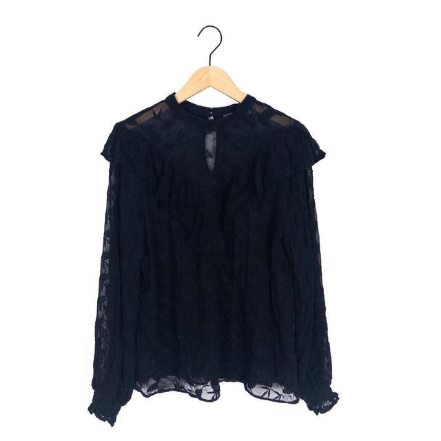 Mint Velvet Women's Blouse - Black - 14 on Productcaster.