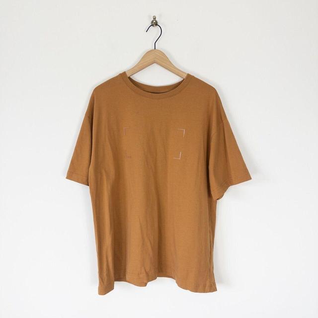 Preloved Men's T-shirt - Brown - L on Productcaster.