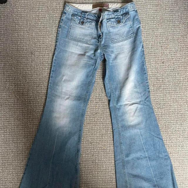 Vintage Women's Jeans - Blue - UK 10 on Productcaster.