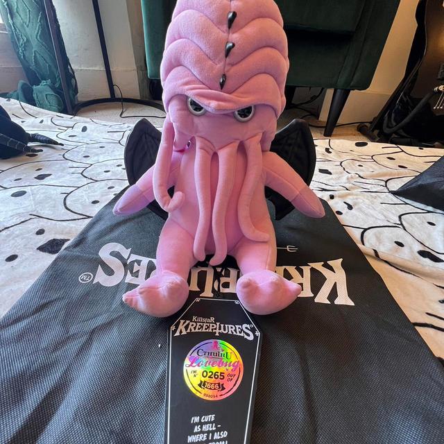 Killstar Stuffed animal - Pink/Purple on Productcaster.