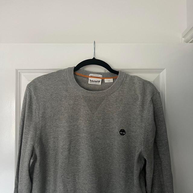 Timberland Men's Sweatshirt - Grey - M on Productcaster.