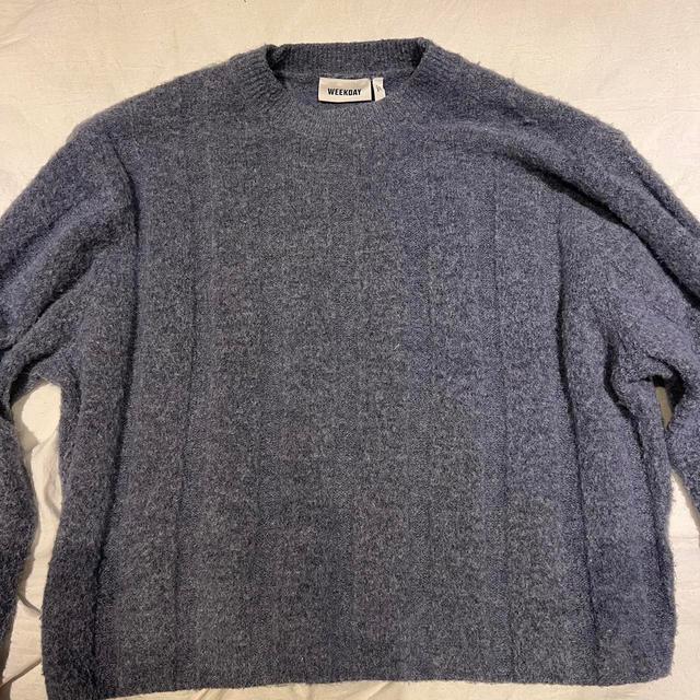 Weekday Women's Jumper - Blue - XS on Productcaster.