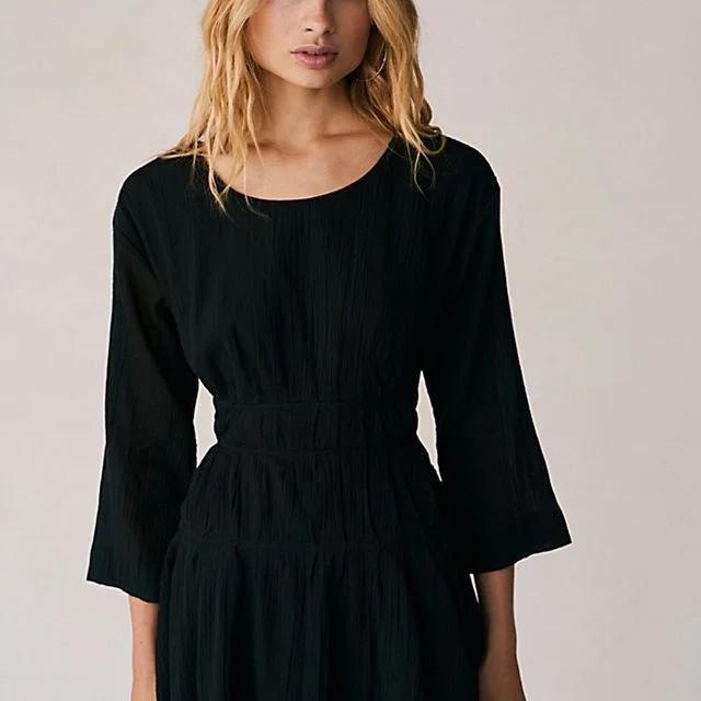 Free People Women's Dress - Black - XS on Productcaster.