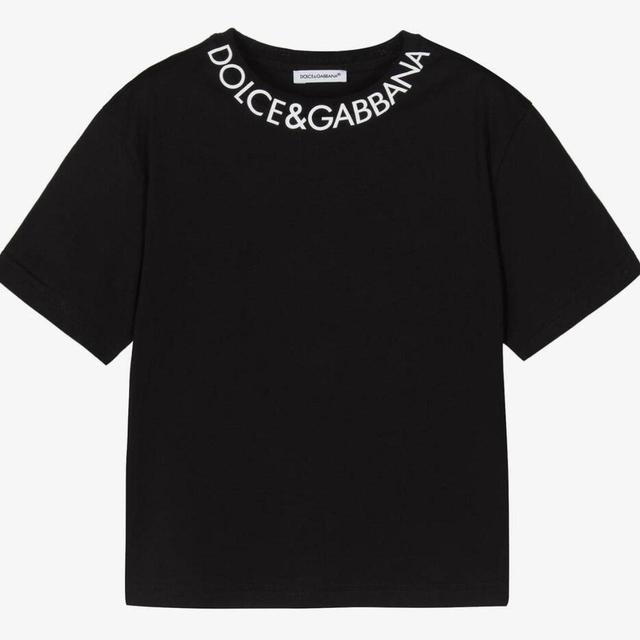 Dolce & Gabbana Women's T-shirt - Black - S on Productcaster.