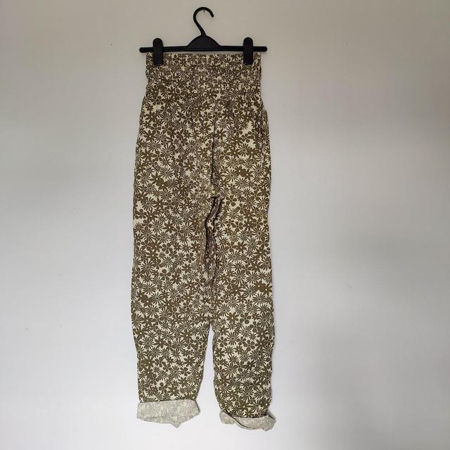 Lucy and Yak Women's High waisted Trousers - Khaki - XS on Productcaster.