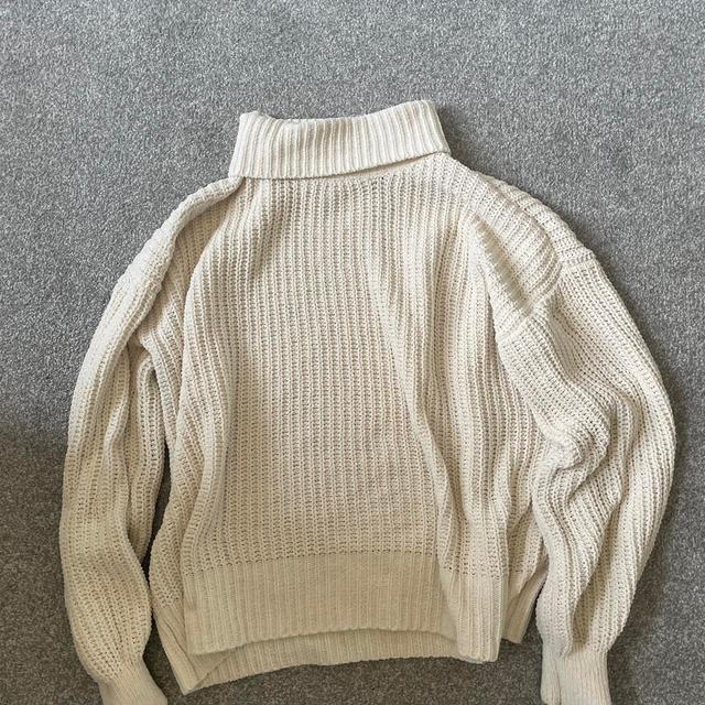 Primark Women's Jumper - Cream - M on Productcaster.