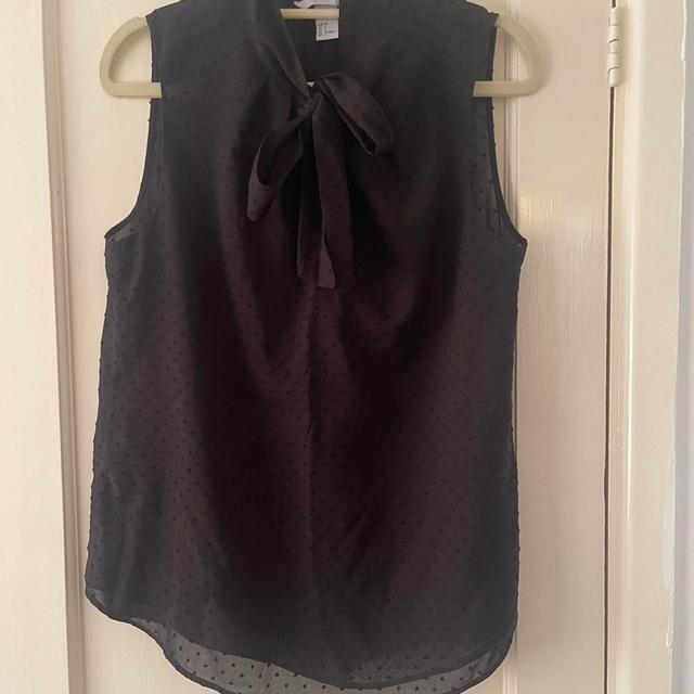 H&M Women's Blouse - Black - 10 on Productcaster.