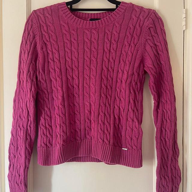 Superdry Women's Jumper - Pink - 10 on Productcaster.