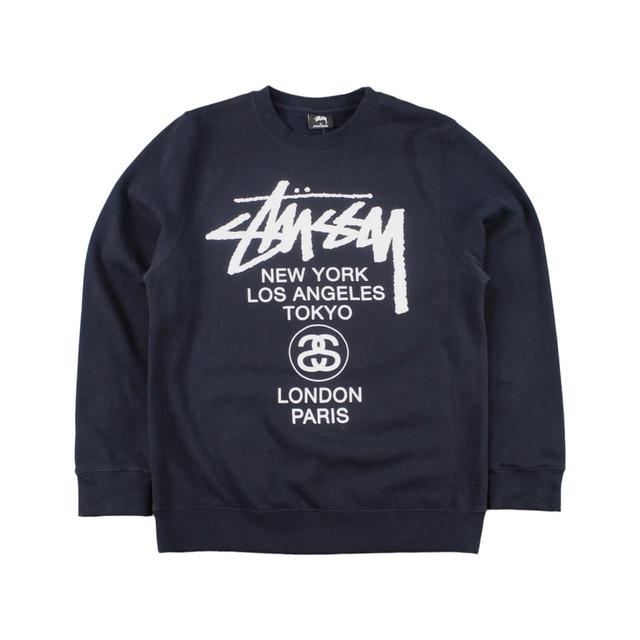 Stüssy Men's Sweatshirt - Black - S on Productcaster.