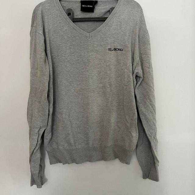 Billabong Men's Jumper - Grey - S on Productcaster.