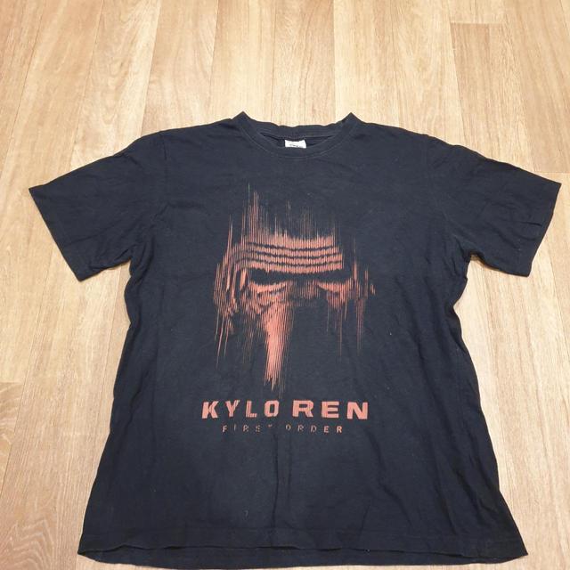 Star Wars Men's T-shirt - Black/Red - M on Productcaster.