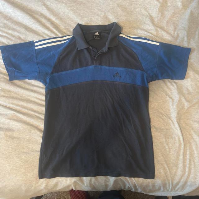 Adidas Men's Polo shirt - Navy/Blue - M on Productcaster.