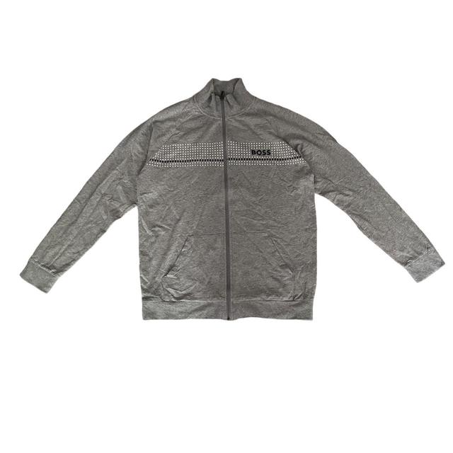 Hugo Boss Men's Jacket - Grey - L on Productcaster.