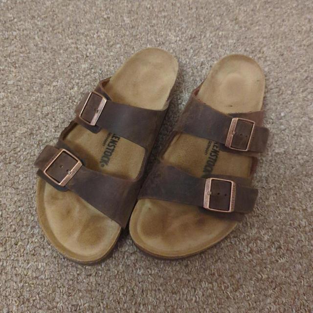 Birkenstock Men's Sandals - Brown - UK 10 on Productcaster.