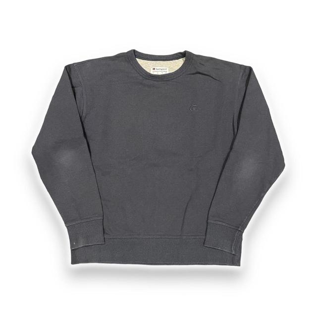 Champion Men's Sweatshirt - Black/Grey - L on Productcaster.