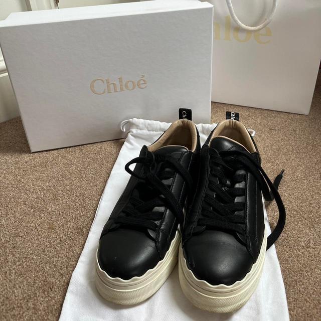 Chloé Women's Trainers - Black/White - UK 4.5 on Productcaster.