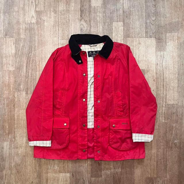 Barbour Women's Jacket - Red - UK 18 on Productcaster.