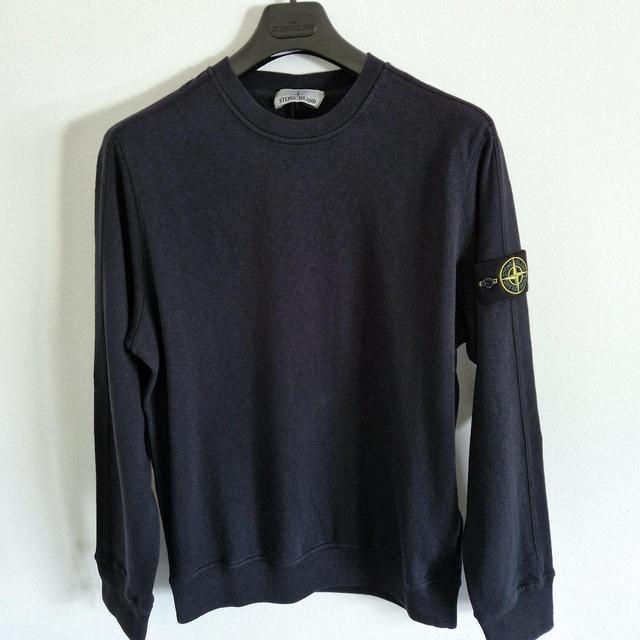 Stone Island Men's Sweatshirt - Navy - L on Productcaster.