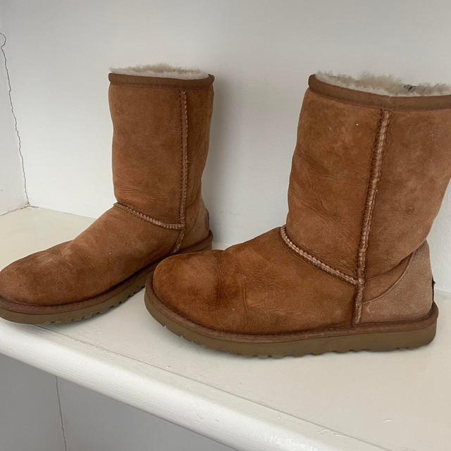 UGG Women's Ankle Boots - Tan/Brown - UK 4.5 on Productcaster.