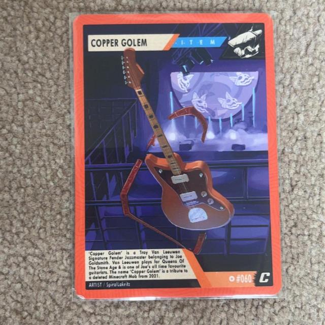 Trading card - Red on Productcaster.