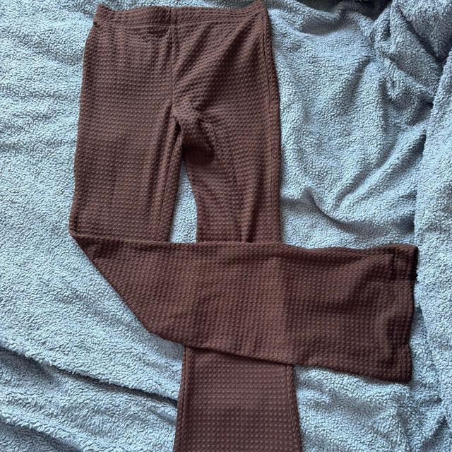 H&M Women's Trousers - Brown - UK 6 on Productcaster.